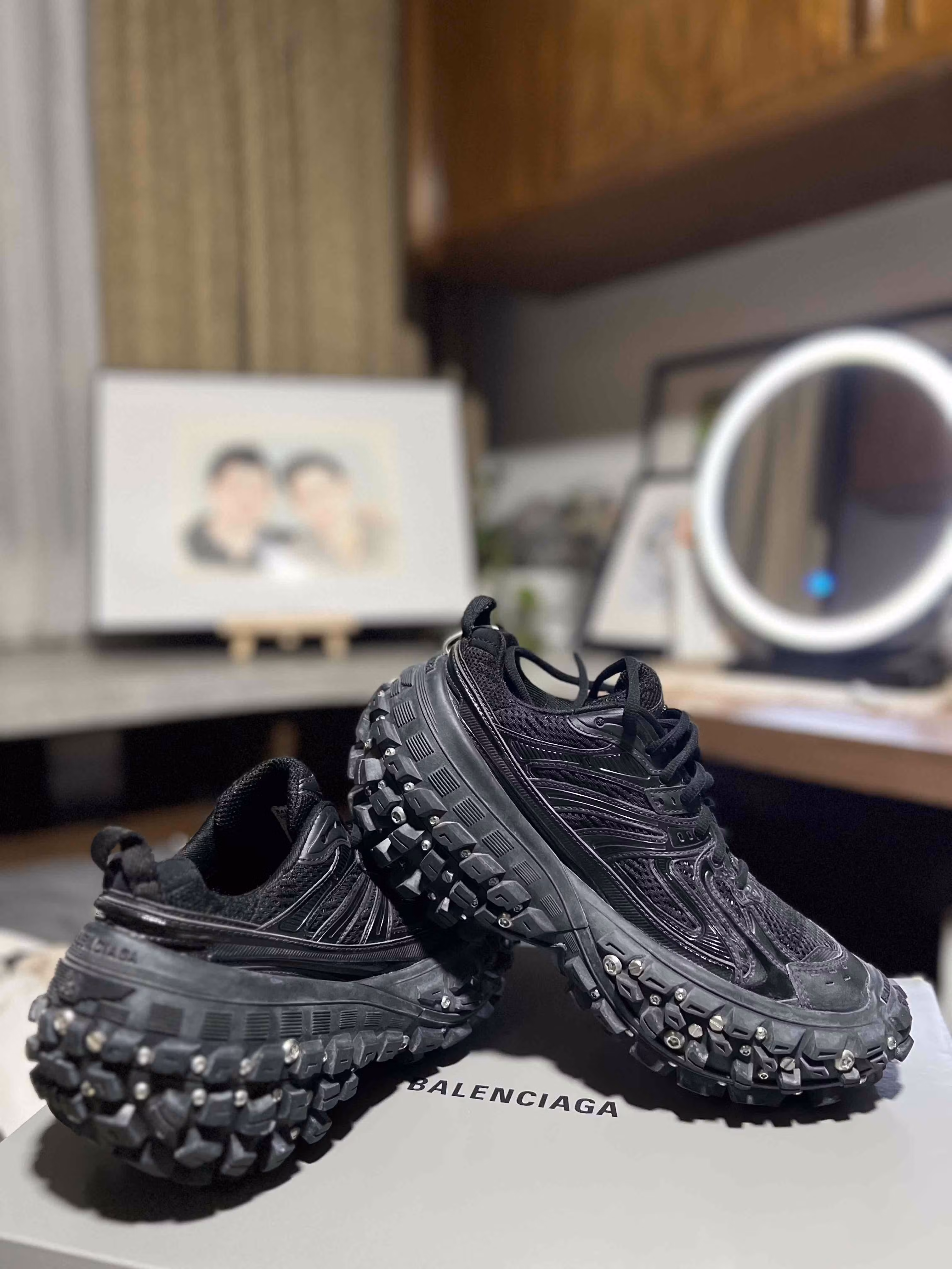 Balenciaga Defender Sneaker 'Black' 685613W2RA61000 Balenciaga Defender Sneaker 'Black' 685613W2RA61000